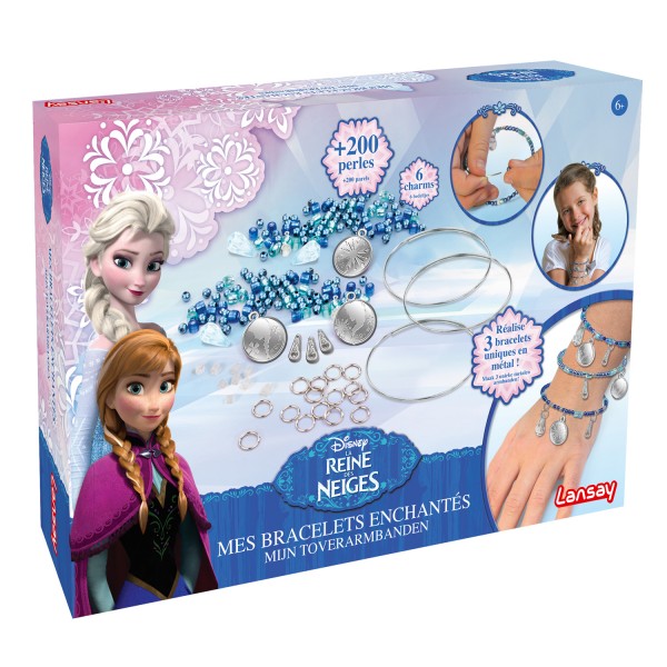 Création de bracelets enchantés La Reine des Neiges (Frozen) - Lansay-25053