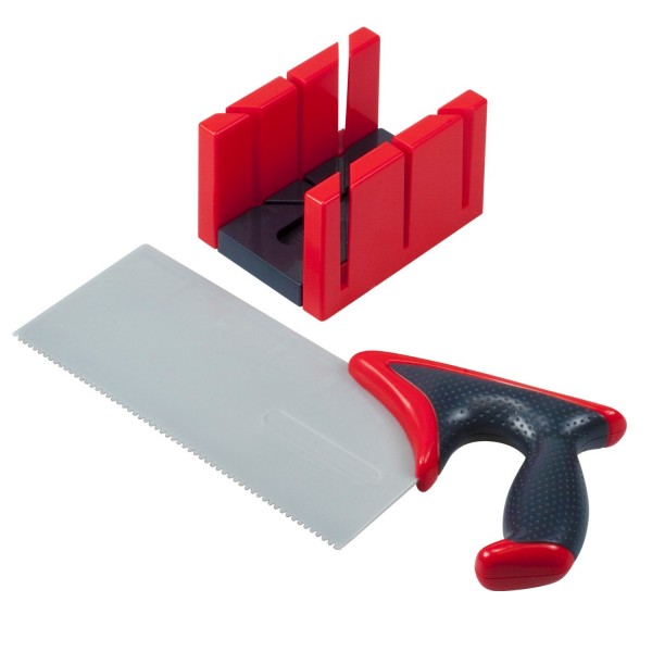 Kit de bricolage : Fabrikid outils : Boîte à onglets et scie - Lansay-18626-1