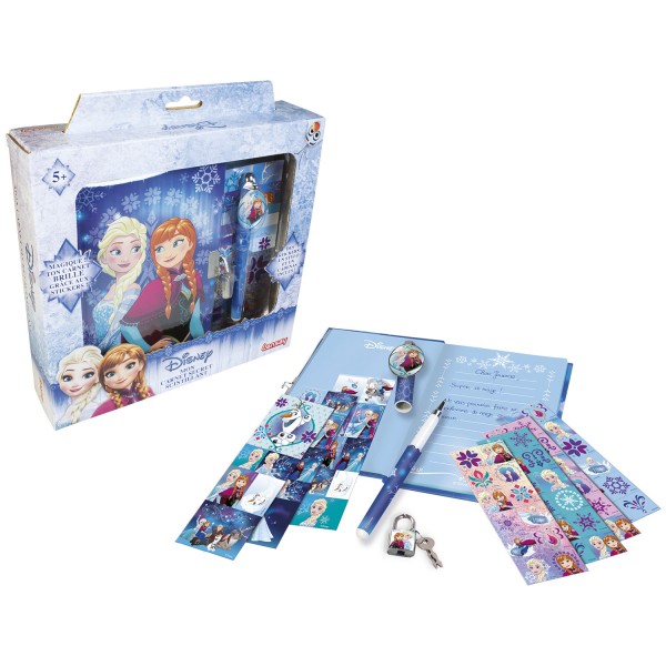 Mon carnet secret scintillant La Reine des Neiges (Frozen) - Lansay-25002