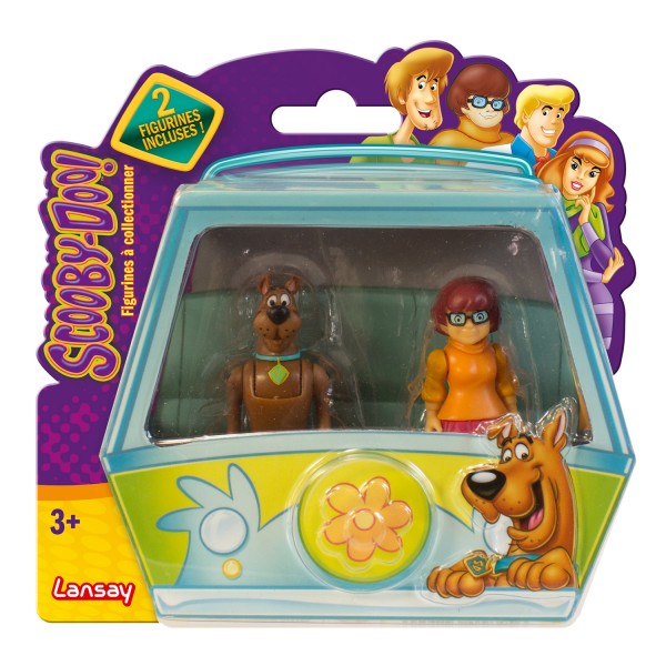 Pack de 2 figurines de collection Scooby-Doo : Scooby-Doo et Verra - Lansay-11777-3