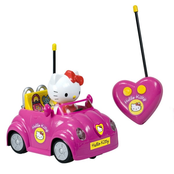 Voiture radiocommandée avec figurine Hello Kitty - Lansay-10964
