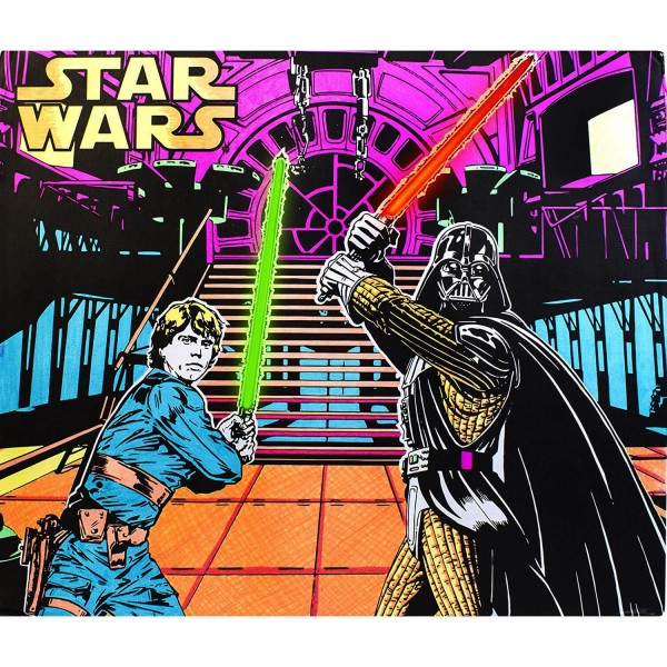 Tableau lumineux à colorier Star Wars - Lansay-25030
