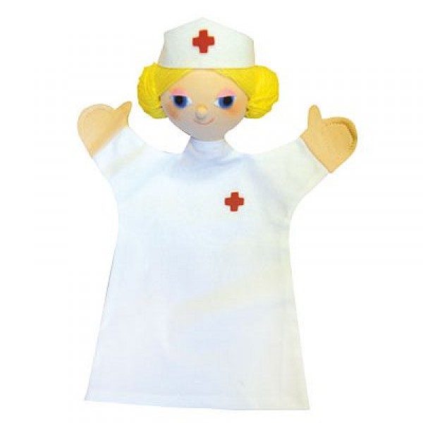 Marionnette à main Infirmière - Coin-20003