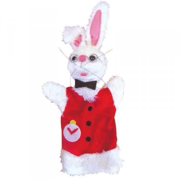 Marionnette Lapin Blanc - Coin-13425