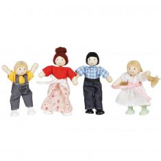 Figurines de maison de poupées en bois : My Doll Family