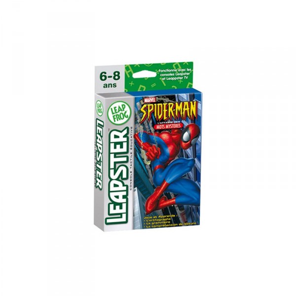 Jeu pour console Leapster : Spider Man : L'affaire des mots mystères - LeapFrog-80940