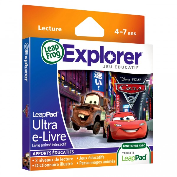 Jeu pour consoles LeapPad Explorer : Cars - Leapfrog-89030