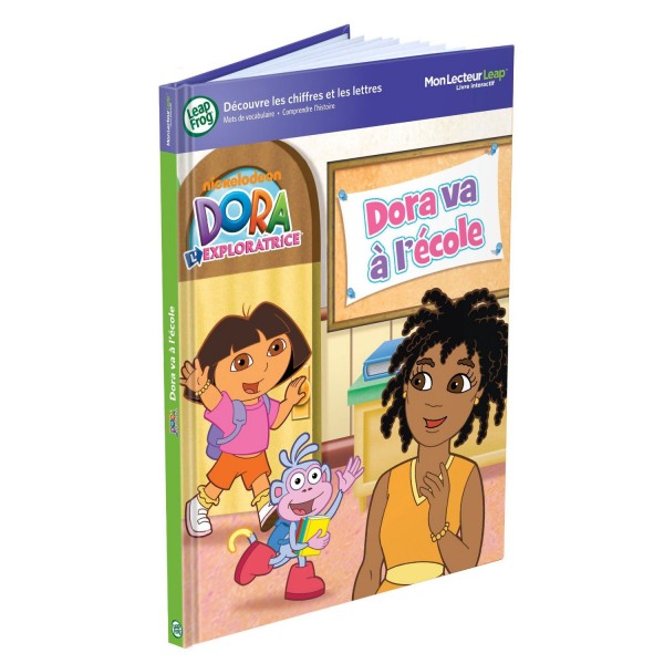 Livre LeapReader : Découvrez les lettres et les chiffres avec Dora - LeapFrog-80847