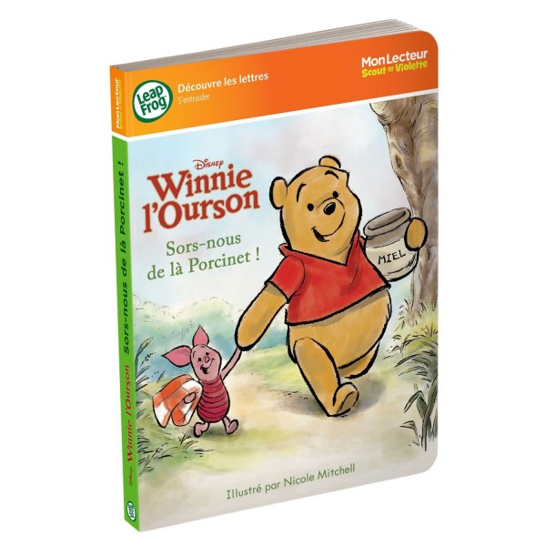 Livre Scout & Violette : Découvre les lettres avec Winnie l'ourson - Leapfrog-81480