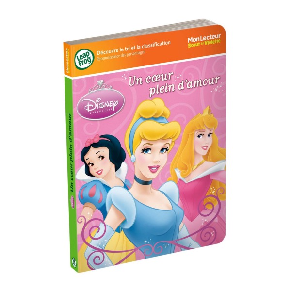 Livre Scout & Violette : Le tri et la classification avec les Princesses Disney - LeapFrog-80195