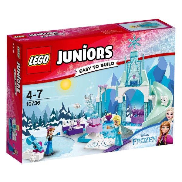 Lego 10736 Juniors : L'aire de jeu d'Anna et Elsa - Lego-10736