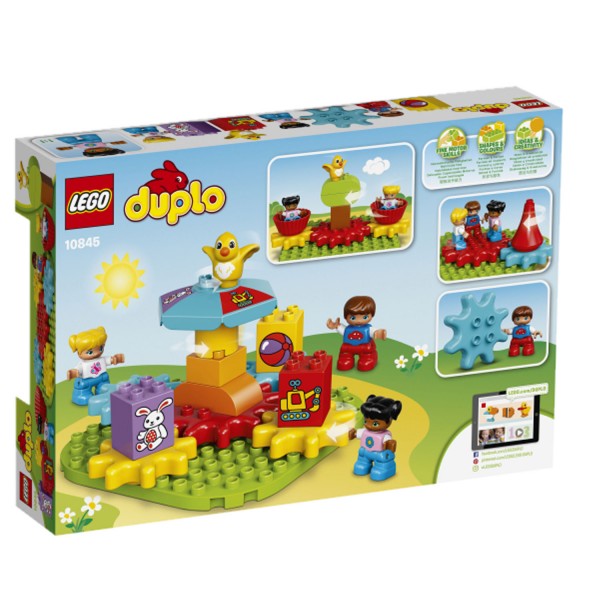 Lego 10845 Duplo : Mes premiers pas : Mon premier manège - Lego-10845