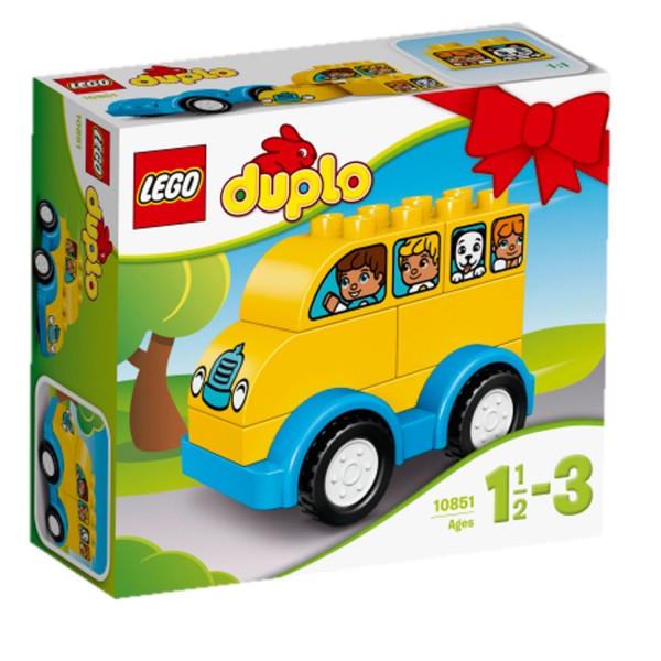 Lego 10851 : Mes premiers pas : Mon premier bus - Lego-10851