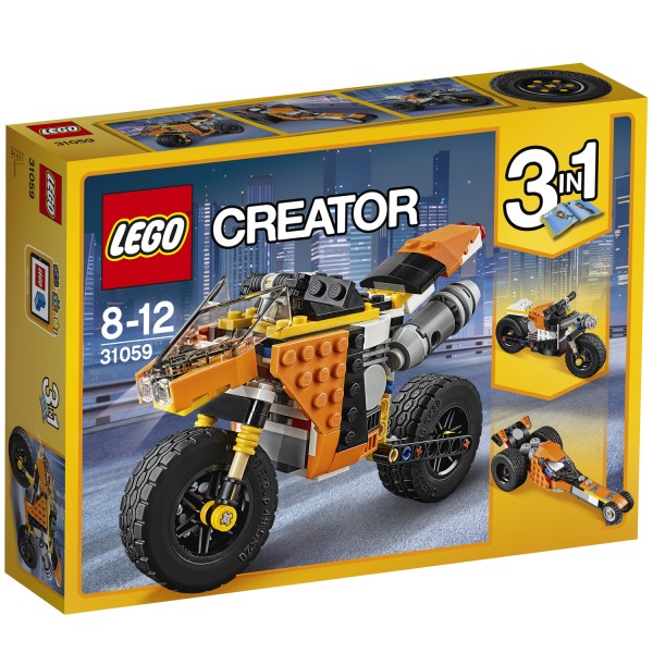 LEGO® 31059 Creator™ 3 en 1 : La moto orange - Lego-31059