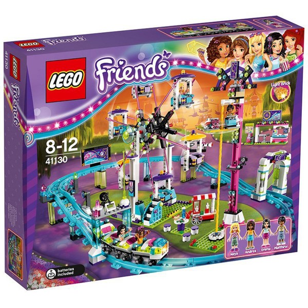 Lego 41130 Friends : Les montagnes russes du parc d'attractions - Lego-41130