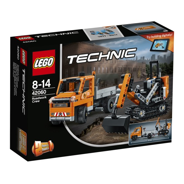 LEGO® 42060 Technic™ : L'équipe de réparation routière - Lego-42060