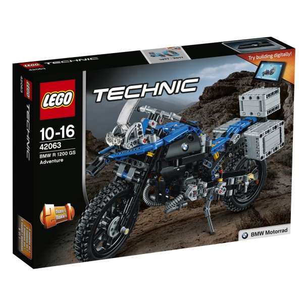 LEGO® 42063 Technic™ : BMW R 1200 GS Adventure - Lego-42063