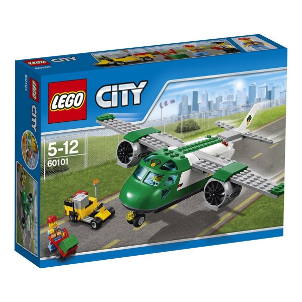 Lego 60101 City : L'avion cargo - Lego-60101