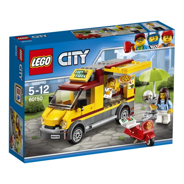 LEGO® 60150 City™ : Le camion pizza - Lego-60150