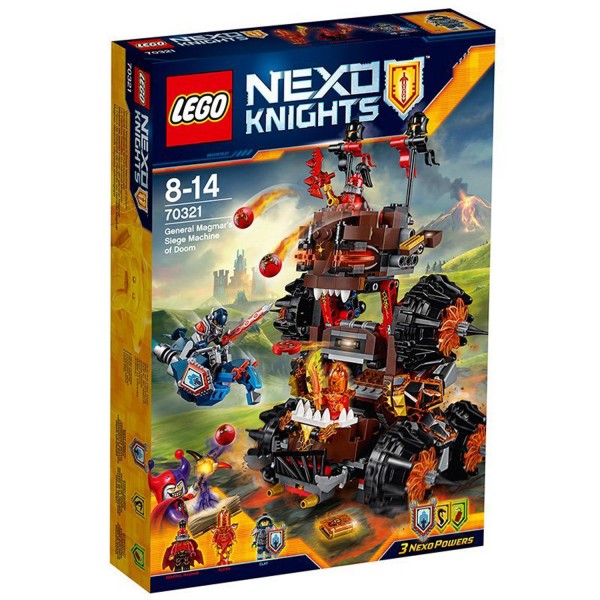 Lego 70321 Nexo Knights : La machine maudite du Général Magmar - Lego-70321