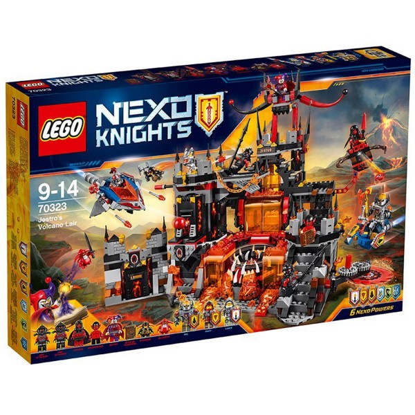 Lego 70323 Nexo Knights : Le repaire volcanique de Jestro - Lego-70323