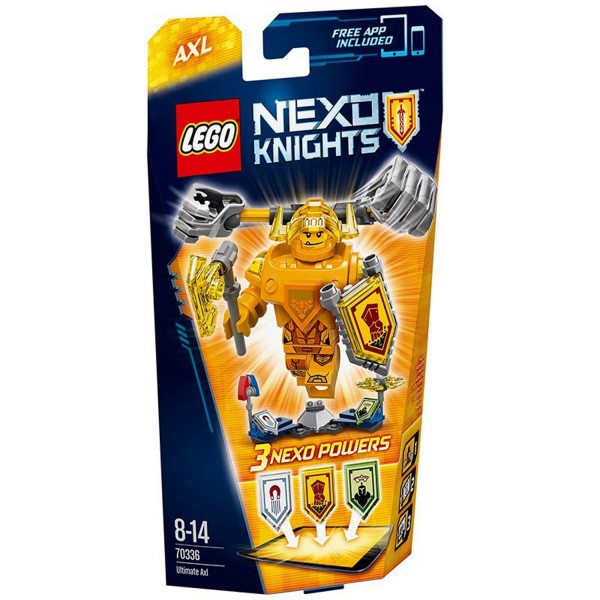Lego 70336 Nexo Knights : Axl l'Ultime chevalier - Lego-70336