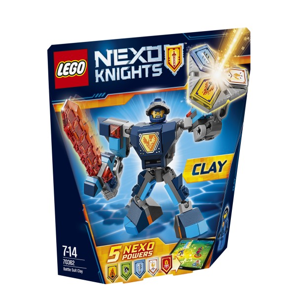 Lego 70338 Nexo Knights : Super armure de Clay - Lego-70362