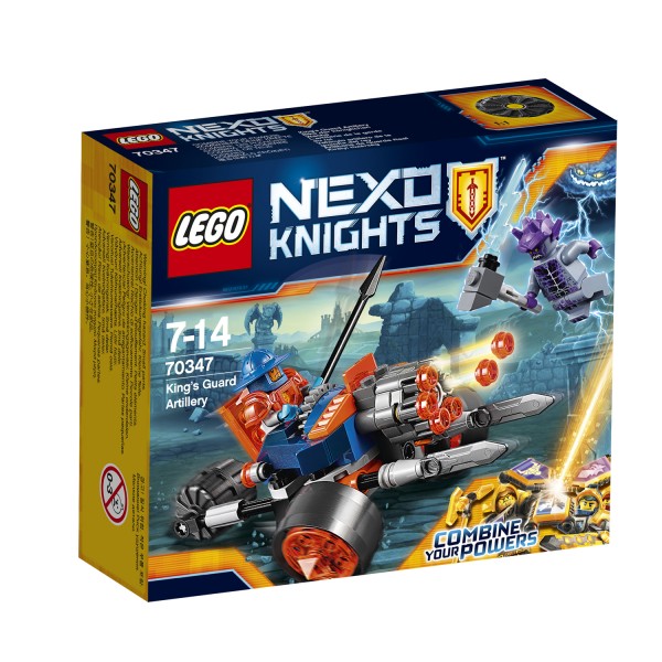 Lego 70347 Nexo Knights : L'artillerie de la garde du roi - Lego-70347