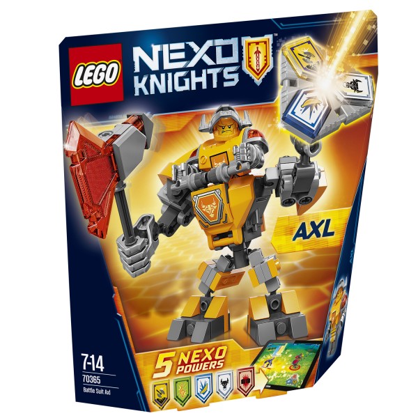 Lego 70365 Nexo Knights : Super Amure d'Axl - Lego-70365