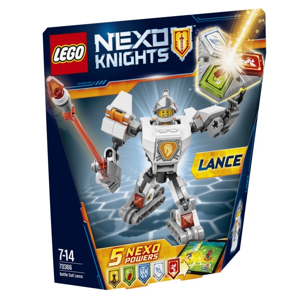 Lego 70366 Nexo Knights : Super Armure de Lance - Lego-70366