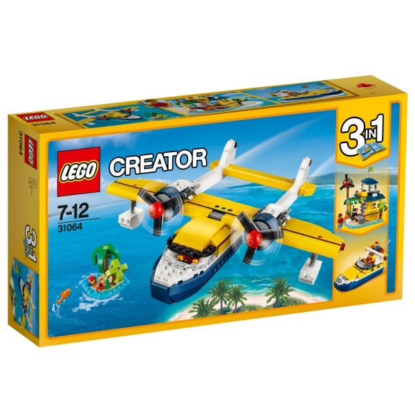 Lego 7345 Creator 3 en 1 : Les aventures sur l'île - Lego-31064