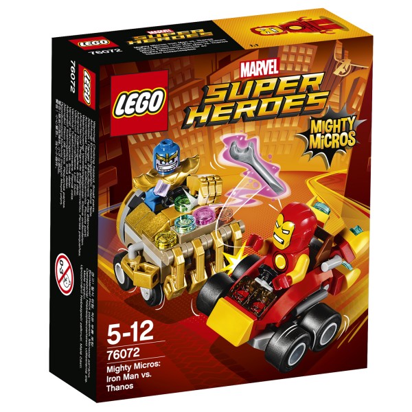 LEGO® 76072 Marvel Super Heroes™ : Mighty Micros : Iron Man™ contre Thanos™ - Lego-76072