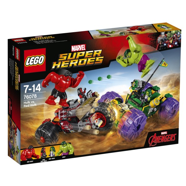 LEGO® 76078 Marvel Super Heroes™ : Hulk contre Hulk Rouge - Lego-76078