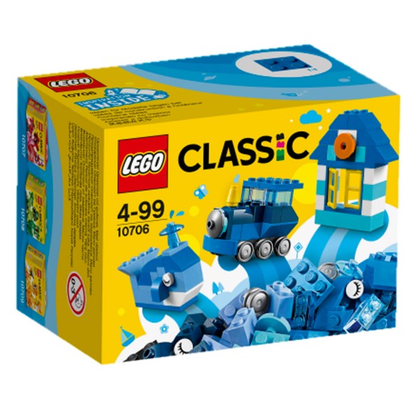 Lego 10706 : Classic : Boîte de construction bleue - Lego-10706