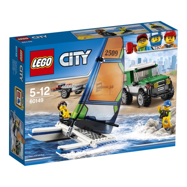 LEGO® 60149 City™ : Le 4x4 avec catamaran - Lego-60149