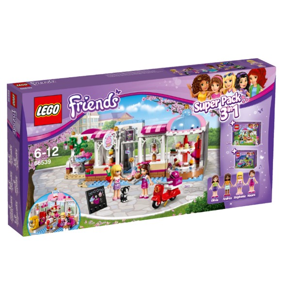 Lego 66569 Friends : Le super pack Parc d'attractions - Lego-66539