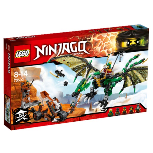 Lego 70593 Ninjago : Le dragon émeraude de Lloyd - Lego-70593