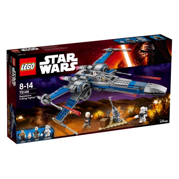 Lego 75149 Star Wars : X-wing Fighter de la Résistance - Lego-75149