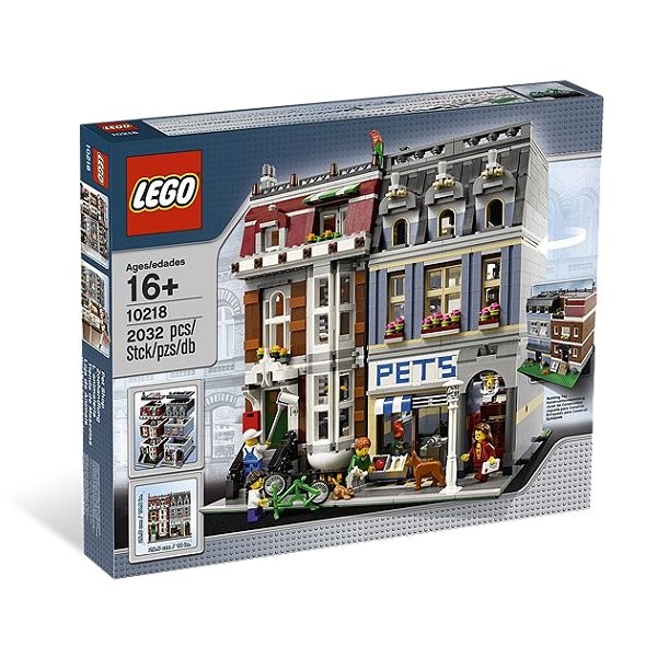 Lego 10218 Expert : L'animalerie - Lego-10218