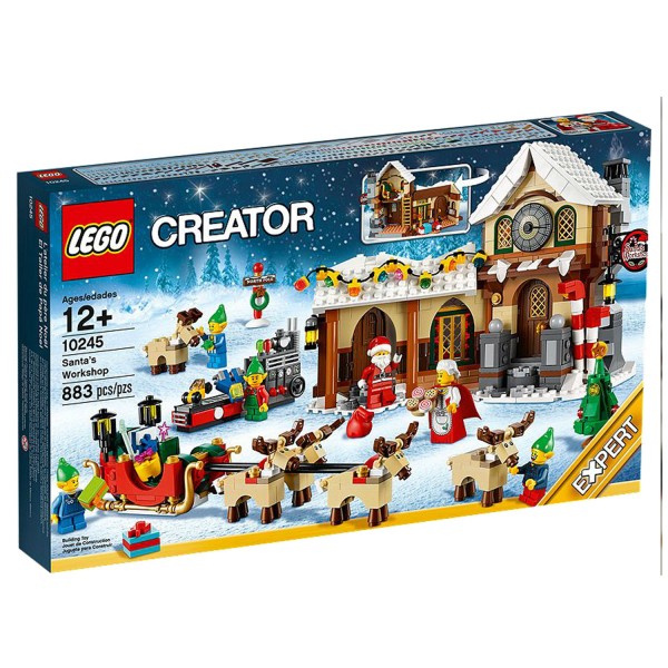 Lego 10245 Creator : L'atelier du Père Noël - Lego-10245