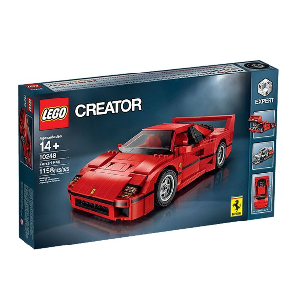 Lego 10248 Creator Expert : La ferrari F40 - Lego-10248