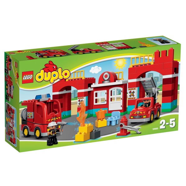 Lego 10593 Duplo : La caserne des Pompiers - Lego-10593