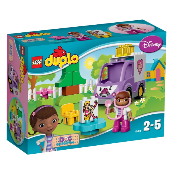 Lego 10605 Duplo : Rosie l'ambulance de Docteur La Peluche - Lego-10605