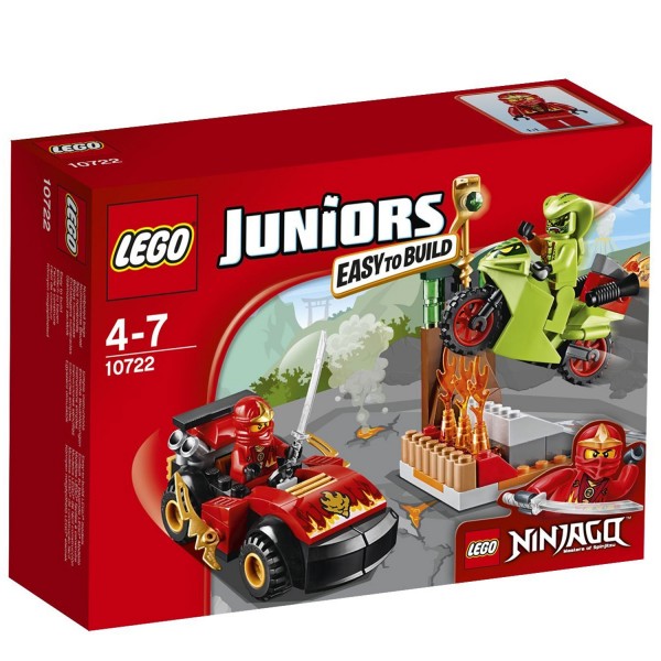 Lego 10722 Juniors : L'attaque du serpent Ninjago - Lego-10722