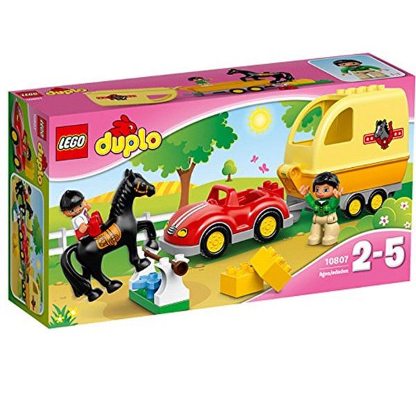 Lego 10807 Duplo : La remorque à chevaux - Lego-10807