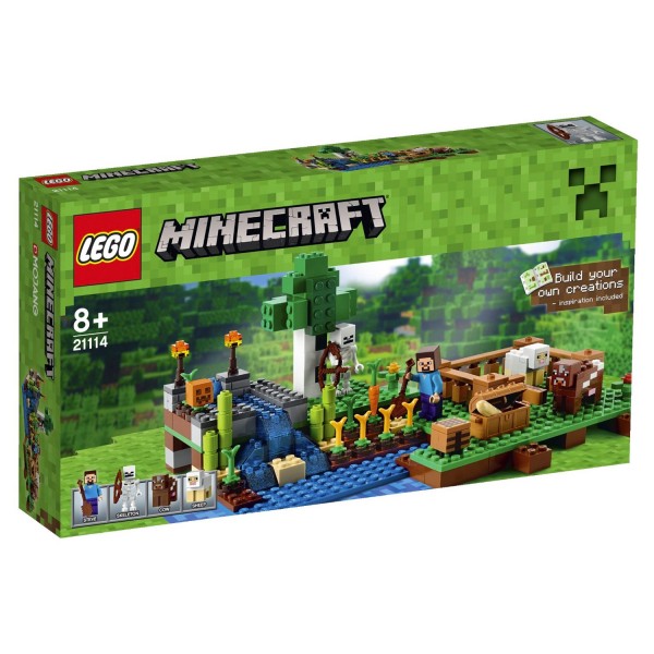 Lego 21114 Minecraft : La ferme - Lego-21114