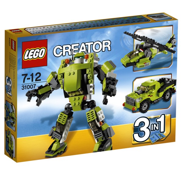 Lego 31007 Creator : Le super robot - Lego-31007