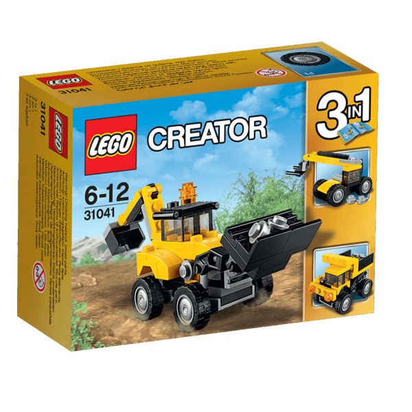 Lego 31041 Creator : Les véhicules de chantier - Lego-31041