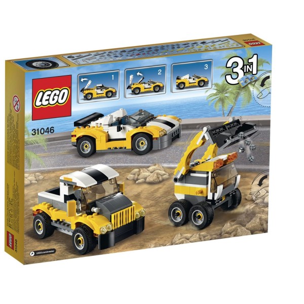 Lego 31046 Creator : La voiture rapide - Lego-31046