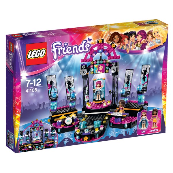 Lego 41105 Friends : La scène de la chanteuse - Lego-41105